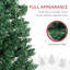 Grand sapin de Noël artificiel pré-éclairé avec lumières DEL