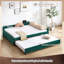 Lit de jour avec couchette en velours Emerald-666092020