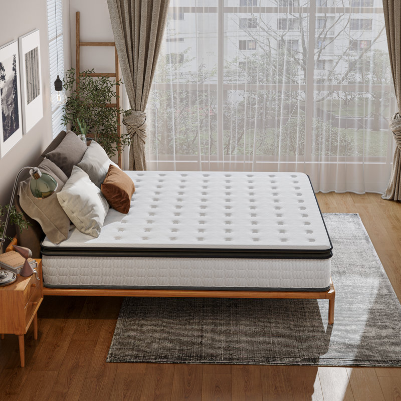 Vesgantti Pillow Top Pocket Sprung 400 Mattress, Small Single (2'6)