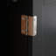 Armoire de rangement pour salle de bain à 2 portes sous le lavabo, noire - peu encombrante et robuste, s'adapte à divers articles, H 23,5 po x l 11,85 po Festival, 2 portes et tablette, présentoirs,