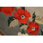 Gray and Cream Color Minimalist Solid Open Field Antique Small American Hooked Rug