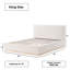 Structure de lit en velours côtelé Jadon-909308116