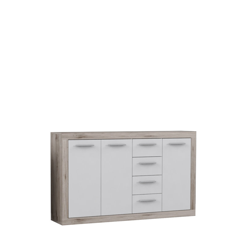 Kommode Deatonhill, Beige/White
