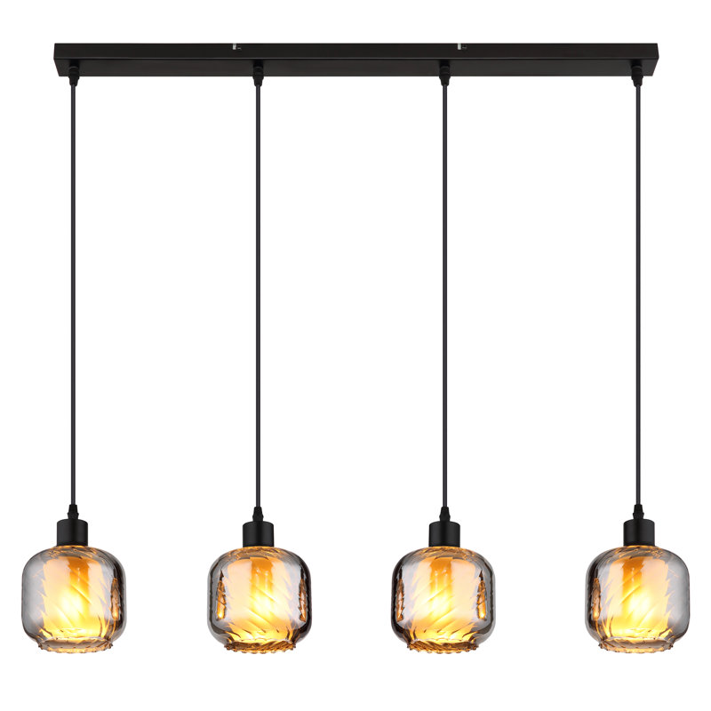 Notus 4 - Light Matte Black Pendant