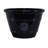 12" Modesto Planter, Black Finish, 2-pack