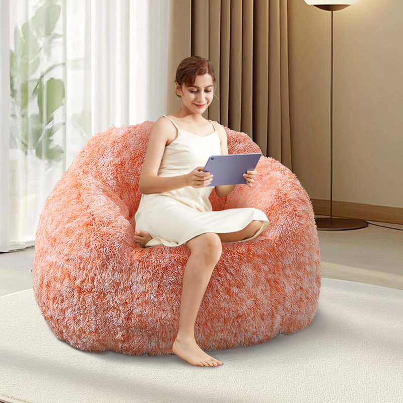 1 Seater Sofa, Orange