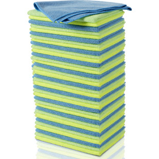 Zwipes 18 in. Green Microfiber Scrubbing Wet Mop Pad Refills (3-pack)