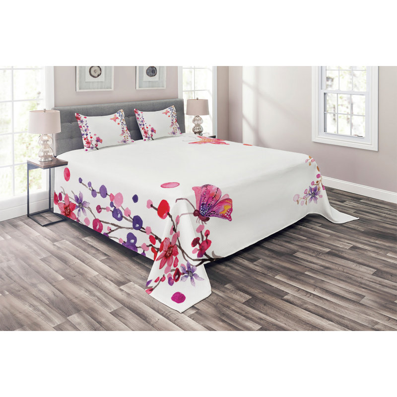 Farmhouse / Country Polyester Coverlet