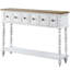 Console en bois massif 33,02 po
