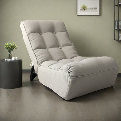 Canapé paresseux à structure réglable en métal, fauteuil inclinable moderne pour la maison