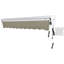 Auvent de patio rétractable avec capuchon de protection Awntech Destin-10696349-10768219-116133483