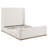 Vindra Cream Queen Sleigh Bed