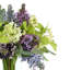 Faux Floral Arrangement with Lilacs and Berries