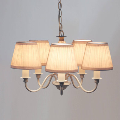 Crumpler 5 - Light Shaded Chandelier