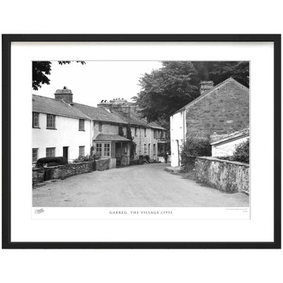 Garreg, The Village C1955 - Single Picture Frame Print