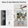 60" 3 - Blade Propeller Ceiling Fan With LED Lights And Remote Control