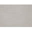 Élégant banc en bois blanc patiné avec revêtement en polyester texturé gris, parfait pour les vestibules et les salons