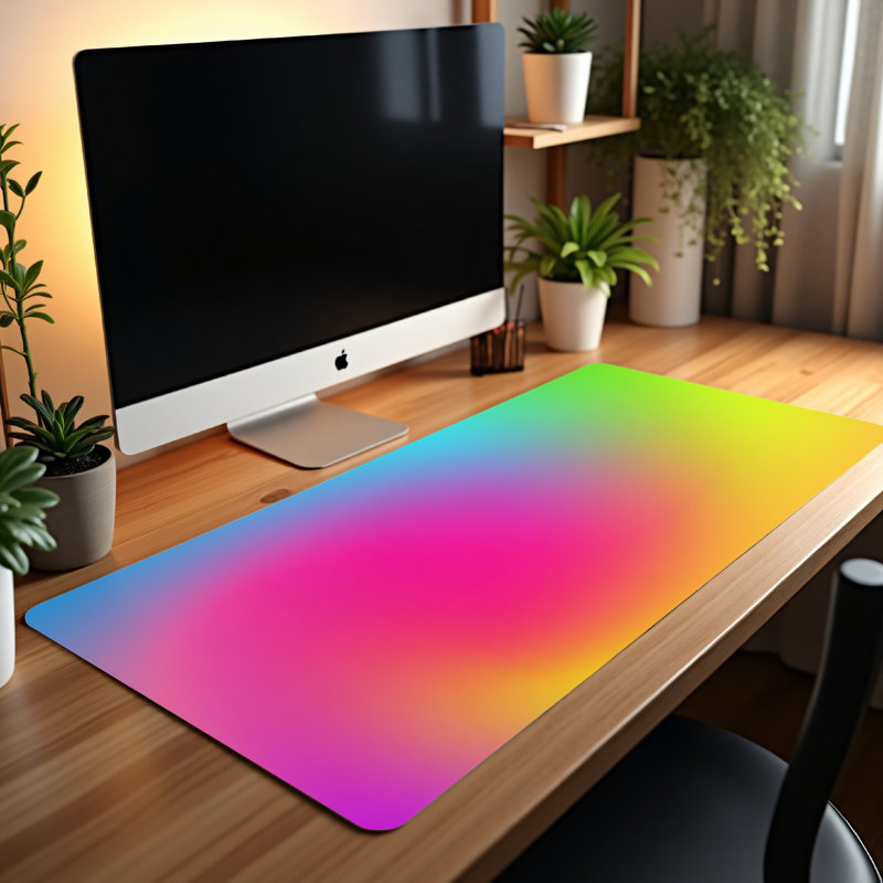 Polyester Desk Pad, 23.6x13.8