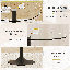 Dining Table Set For 4, 35" Glass Top Kitchen Table And Chairs For Small Spaces-123294123