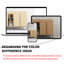 60" Oak Freestanding Bathroom Vanity Cabinet Only With Double Soft-Close Doors & Open Centre Shelves