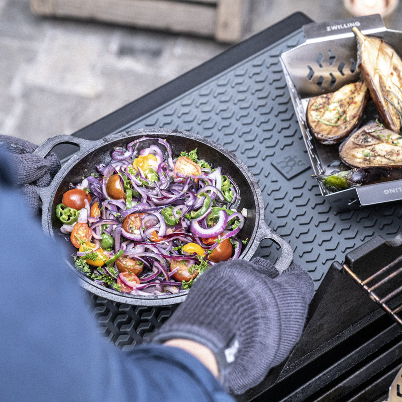 BBQ+ Stainless Steel Side Shelf Mat
