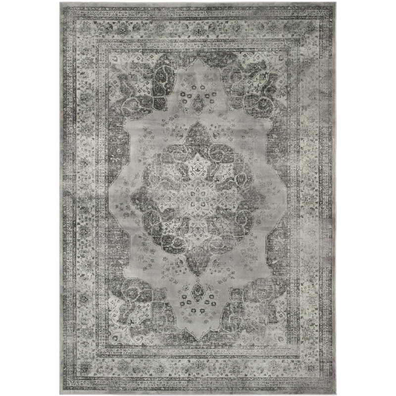 Golub Oriental Gray Area Rug, Rectangle 2'7" x 4'