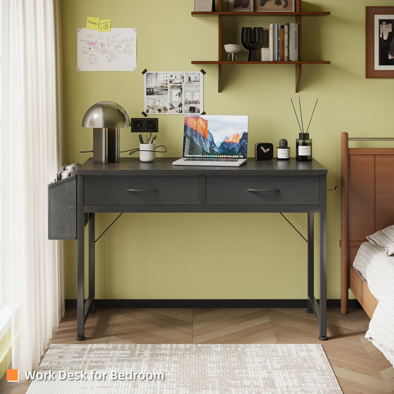 Metal Base Computer Desk