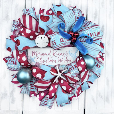Handcrafted Faux 18'' Wreath