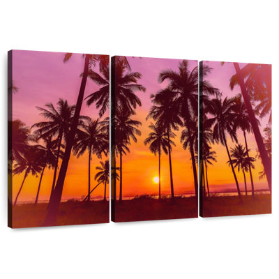 Silhouette de coucher de soleil Gillard