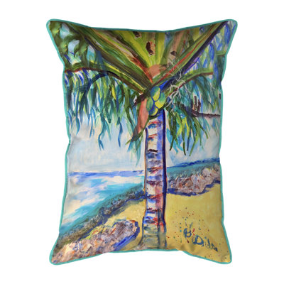 Polyester Throw Rectangle Outdoor Pillow Cover & Insert