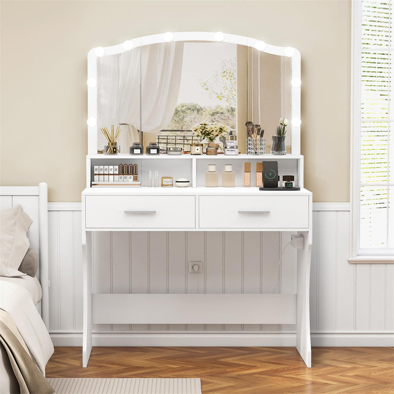 Becton Dressing Table with Mirror