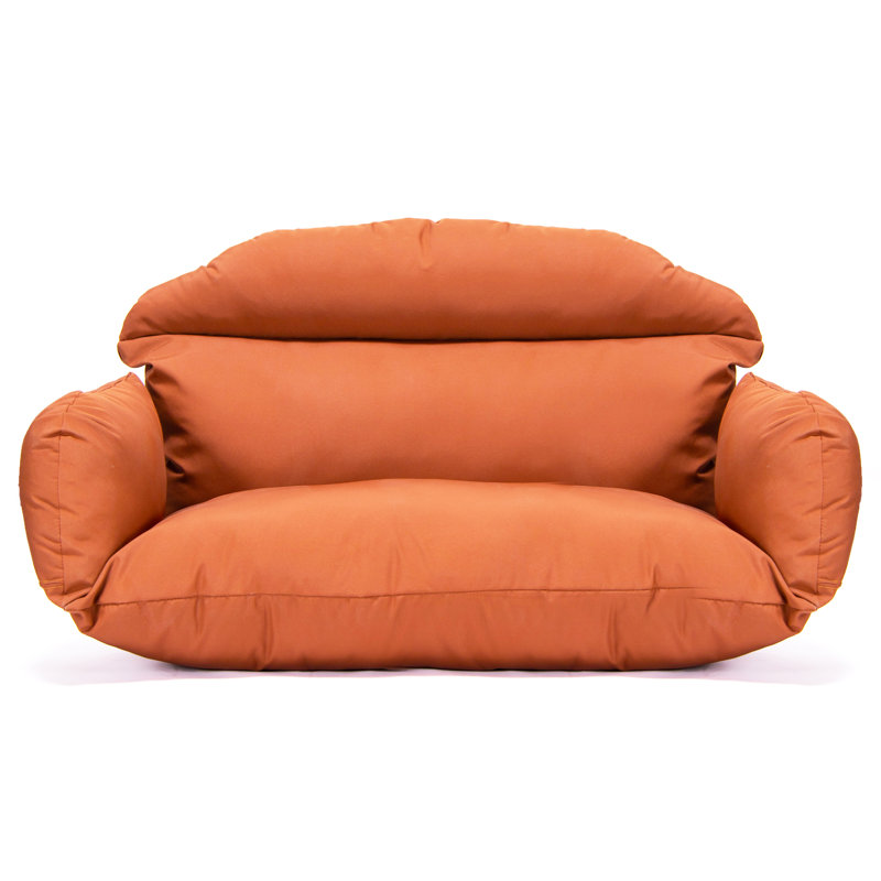 Coussin de balançoire double Smythe Modern, Orange
