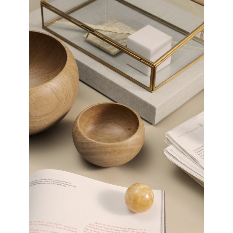 Menageri Wood Serving Bowl