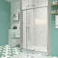 Porte de douche coulissante, porte coulissante, verre trempé-112539438