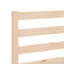  Structure de lit en bois de pin massif naturel 208,6 x 157,6 x 69,4 cm
