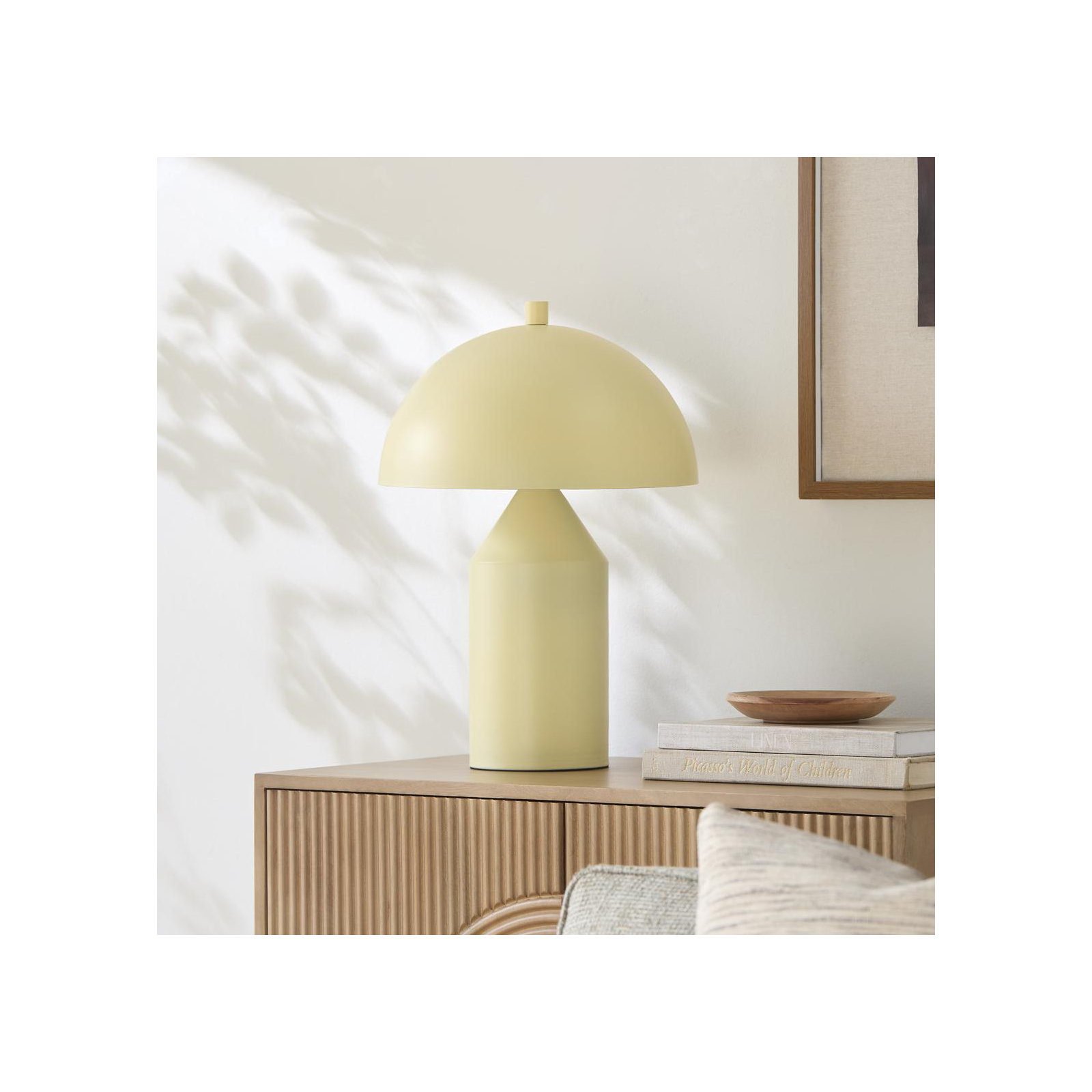 Jemma Metal Table Lamp, Yellow