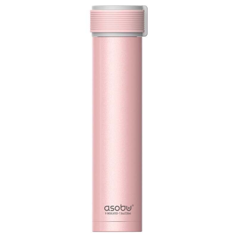 Asobu Vacuum Insulated Stainless Steel Travel Mug, Pink