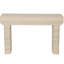 Table d'entrée 47,2 po rectangulaire beige et jaune, console avec deux tiroirs cachés, idéale pour l'entrée et le salon, table à assemblage rapide et facile, surface surdimensionnée moderne, surface généreuse