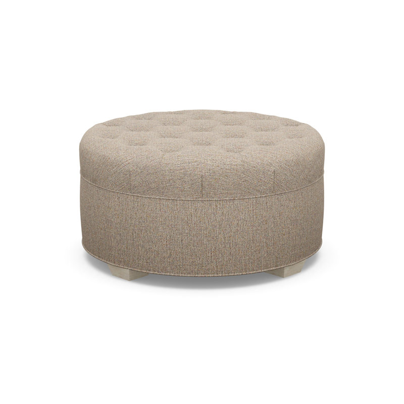 Round Ottoman, Sandstone, 2243-77