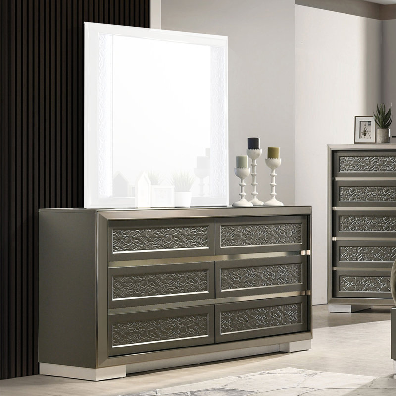 Amey 6 Drawer Dresser