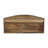 Aricely Trapezoid Mango Solid Wood Floating Shelf