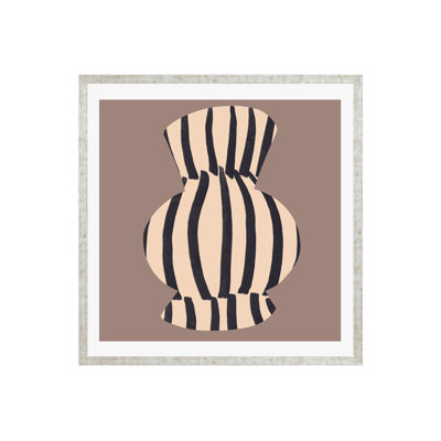 Ervand "Earth Tone Modern Vase" Print