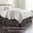 Southshore Fine Linens Vilano Pleated Bed Skirt, Double-Brushed Microfiber 15-Inch Drop Bed Skirt with Pleated Design, Machine Washable, California King, Slate-390276511-390276489