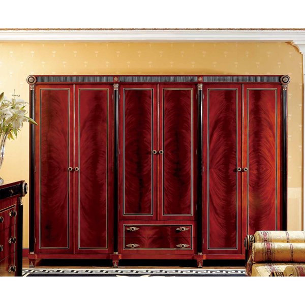 Charlton Home® Agbogla Solid Wood Armoire | Wayfair