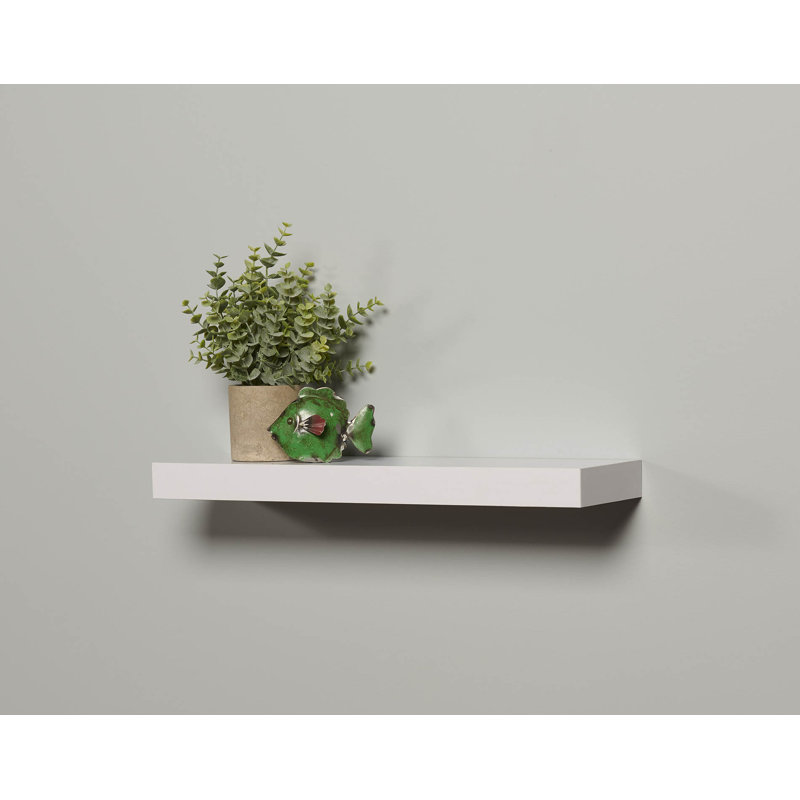 Floating Shelf, White