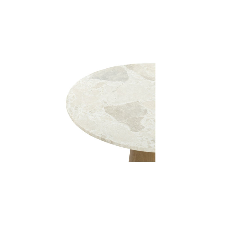 Sage Cafe Table Cosmos Marble, Beige