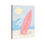 «Pink Summer Surf On Canvas» par Wynwood Studio, impression-88619078
