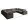 Atis 8 - Piece Velvet Sectional