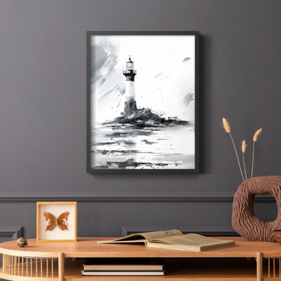 Série NAUTICAL - impression encadrée de qualité supérieure - prête à être accrochée - aucun clou requis