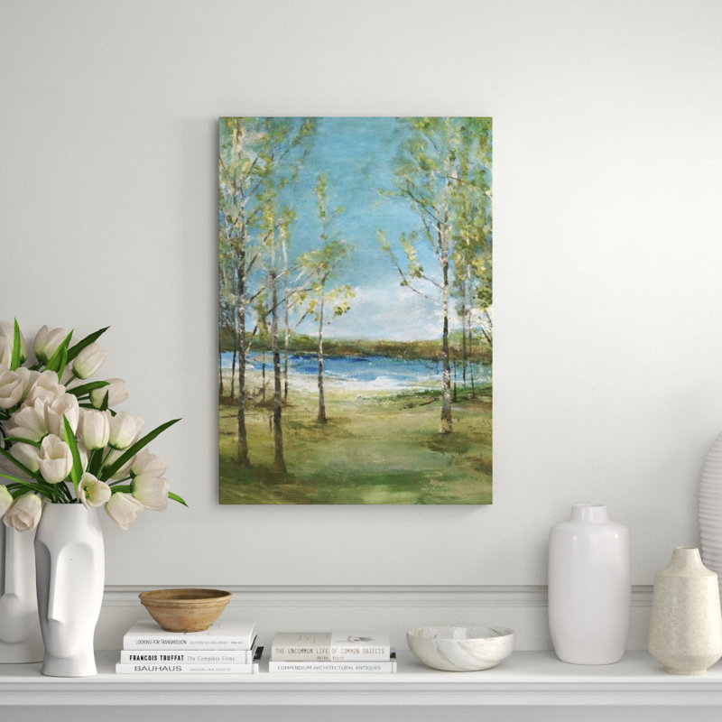 The Cool Out Painting by D’Alessandro Léon, 34" H x 24" W x 1.5" D, Outdoor
